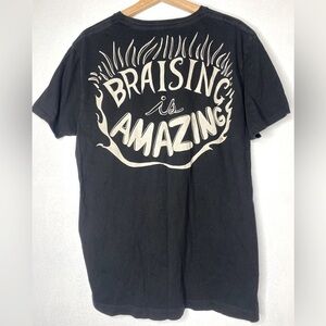 CHIPOTLE BRAISING IS AMAZING CREW SHIRT SIZE LARGE